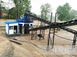 水洗砂生产线设备及工艺流程