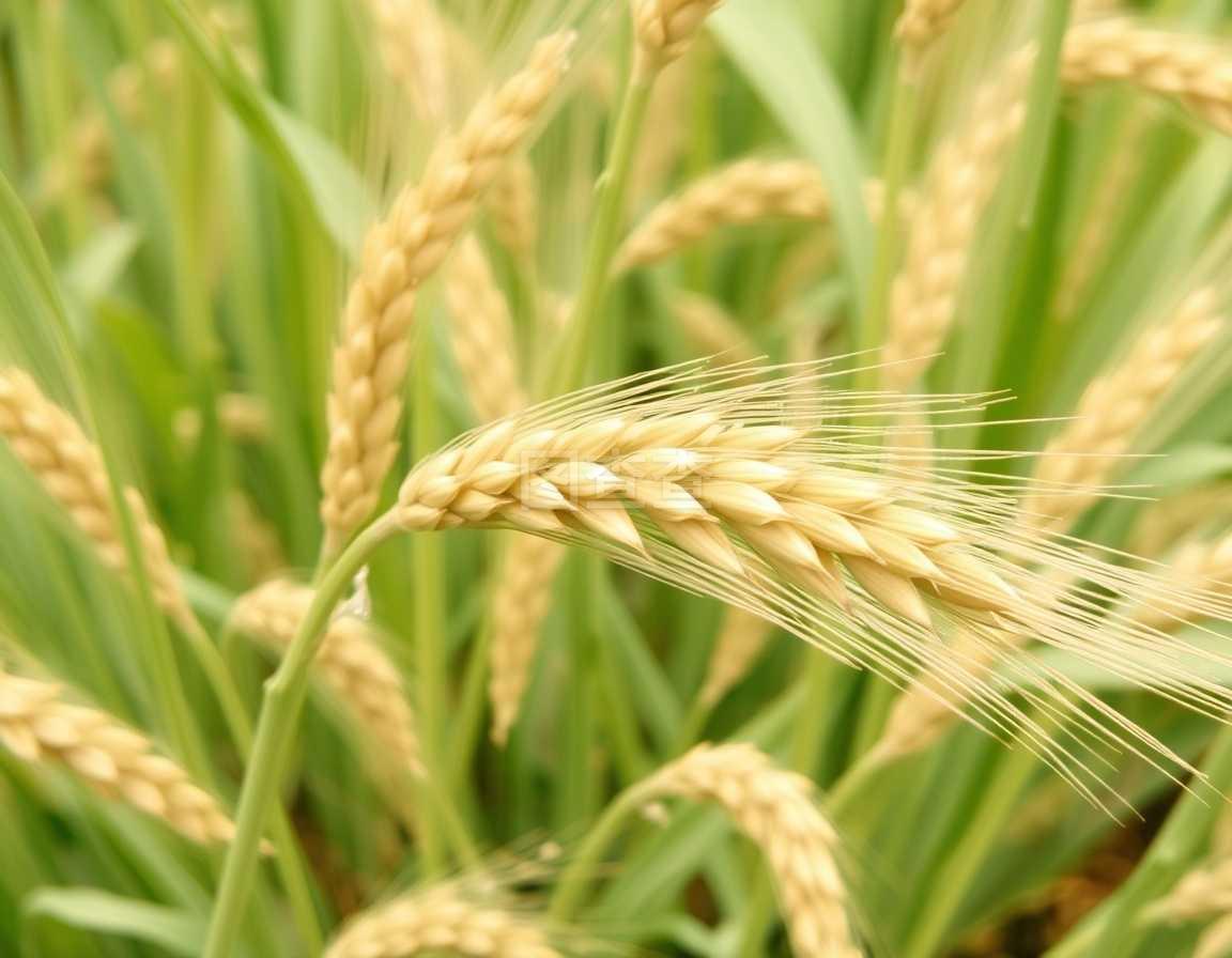 完全种植的谷物